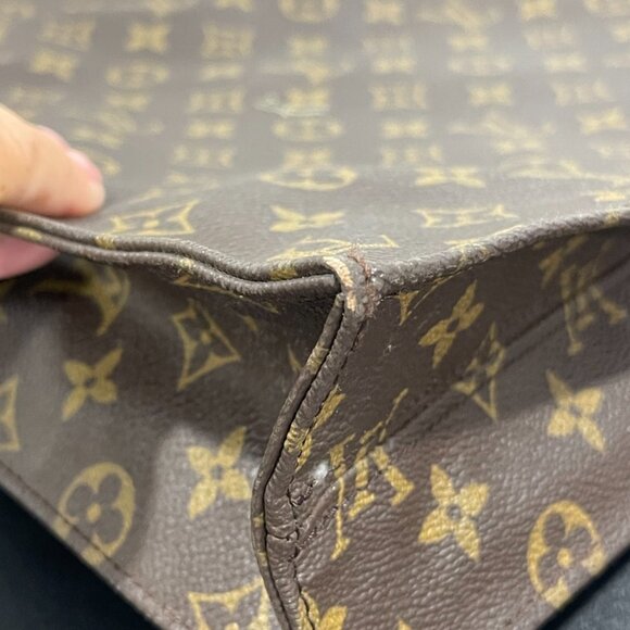 Louis Vuitton Monogram Sac Plat Handbag (EH1022) - Picture 10 of 13